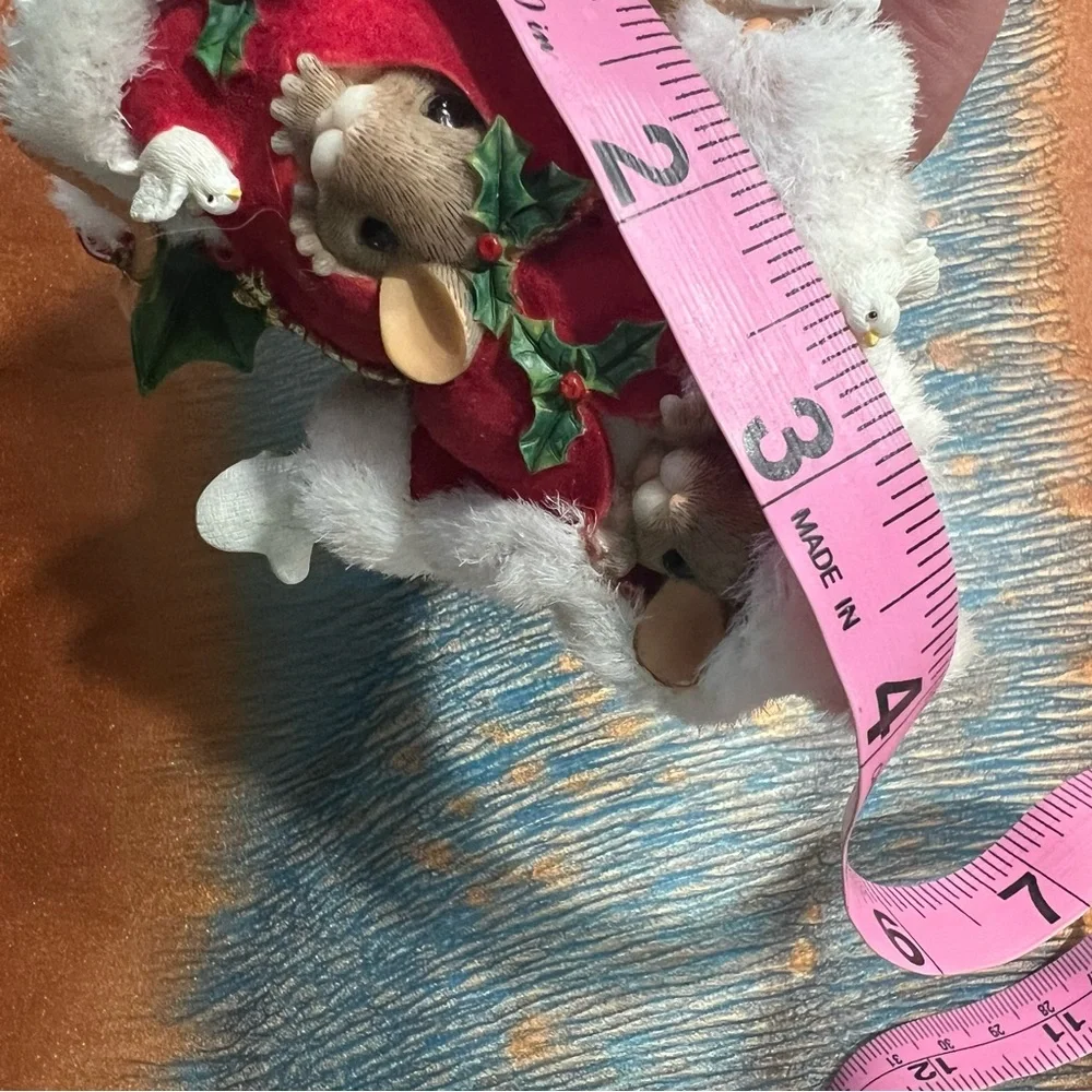 Charming Tails Mice THERE'S A LITTLE OF EACH OF US IN SANTA Ltd Ed 87/169